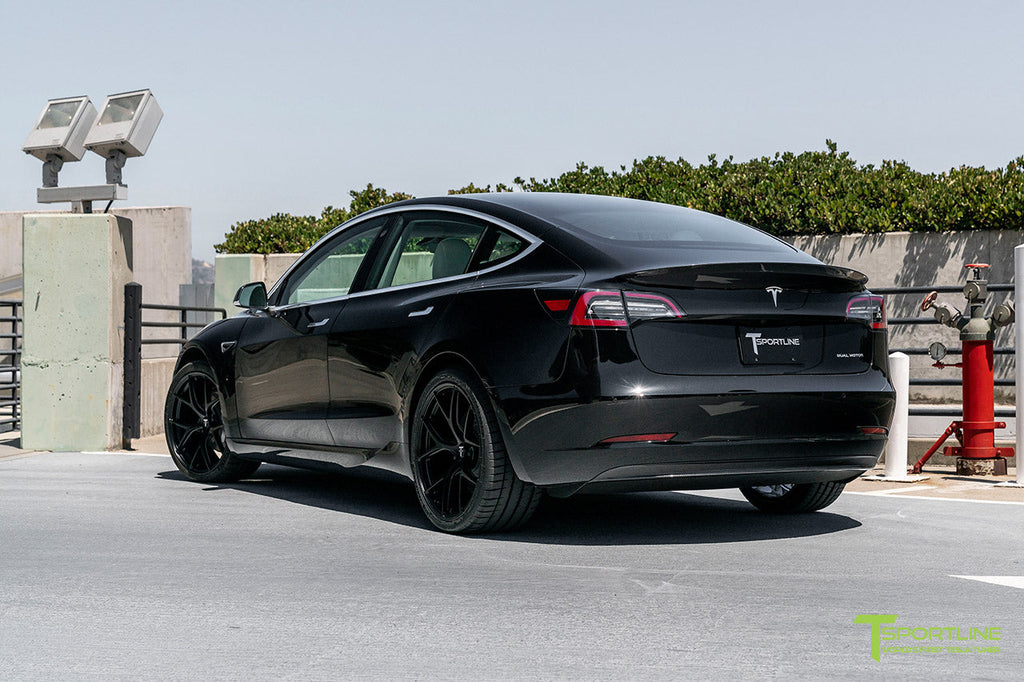 T-sportline - Model 3 sideskørter i kulfiber (sæt med 2)