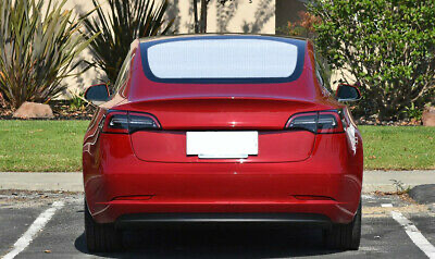 Model 3 sun visor aluminum