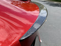 Spoiler i kulfiber, blank Tesla Model 3