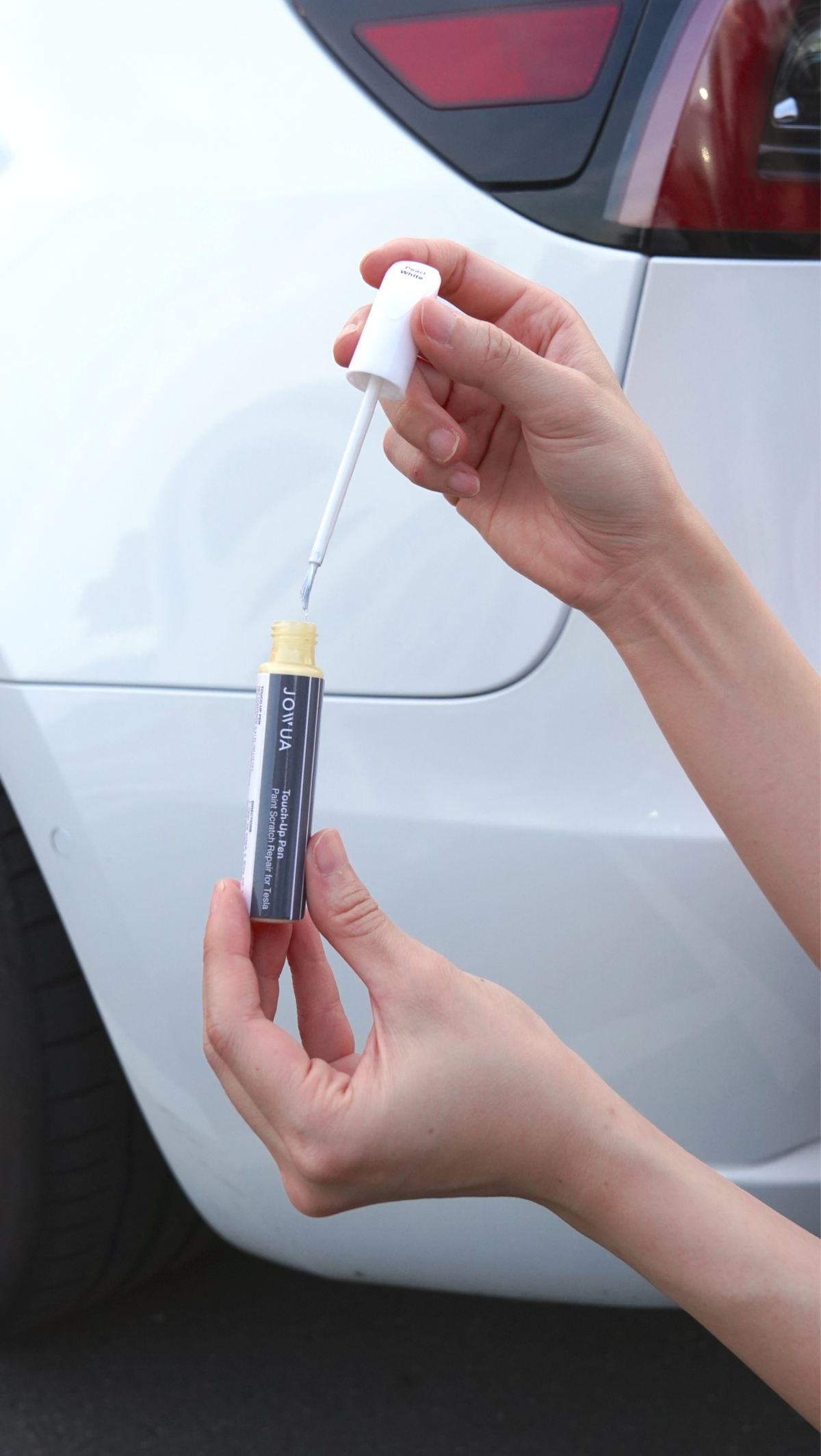 Tesla bättringsfärg