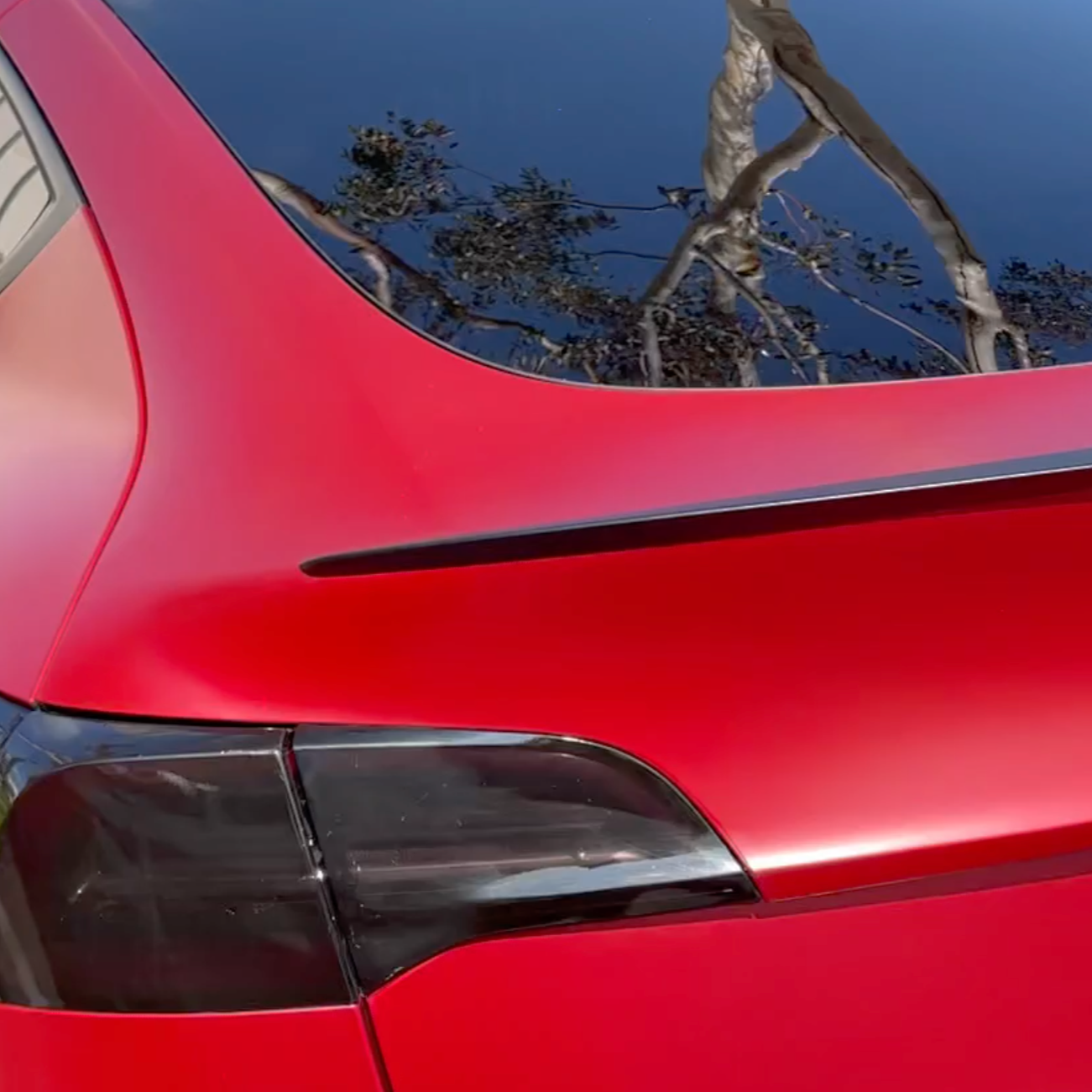 Spoiler ABS Mattsvart Tesla Model Y