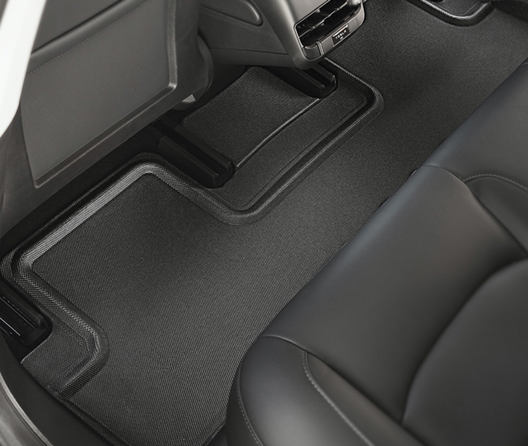 Gummimåtter XPE Tesla Model 3 - Måttesæt