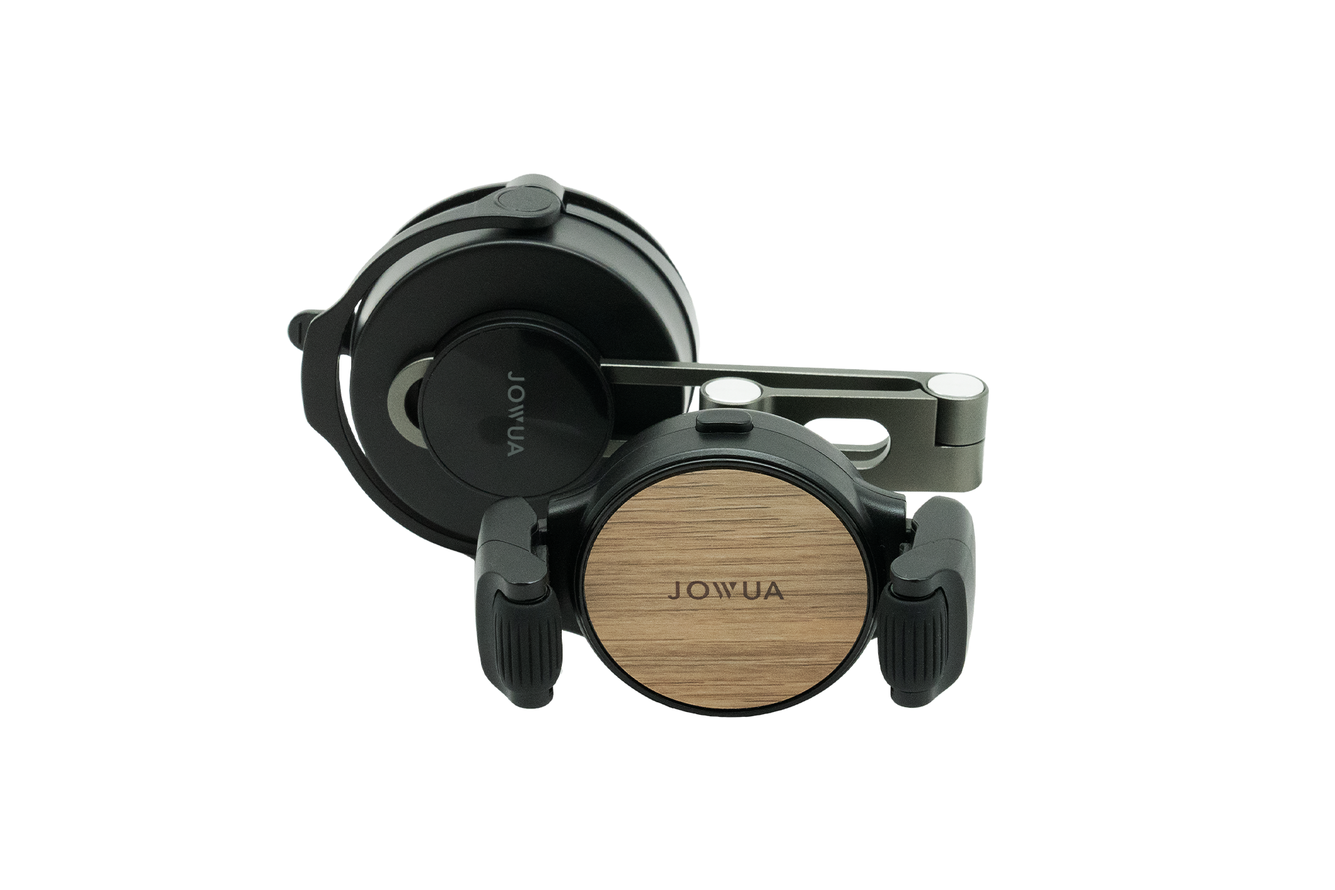 Mobilhållare Fällbar med Rullfäste och Trådlös Laddning Jowua Tesla