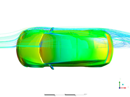 UP x Koenigsegg yhteistyö - Model 3 Ascension-R leveä etulokasuojalevysarja