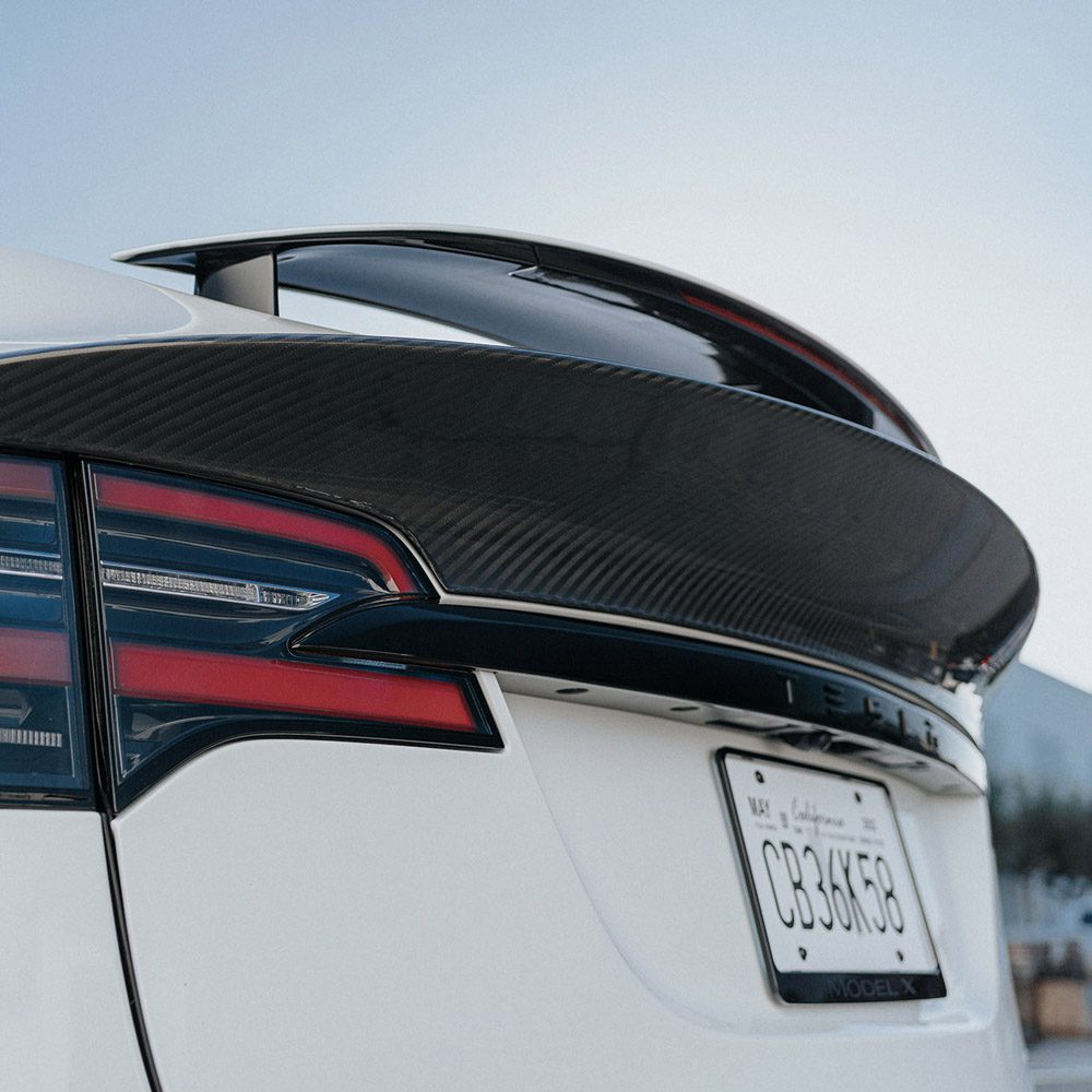 UP x Koenigsegg - Model X Carbon Fiber Long Tail Decklid Spoiler