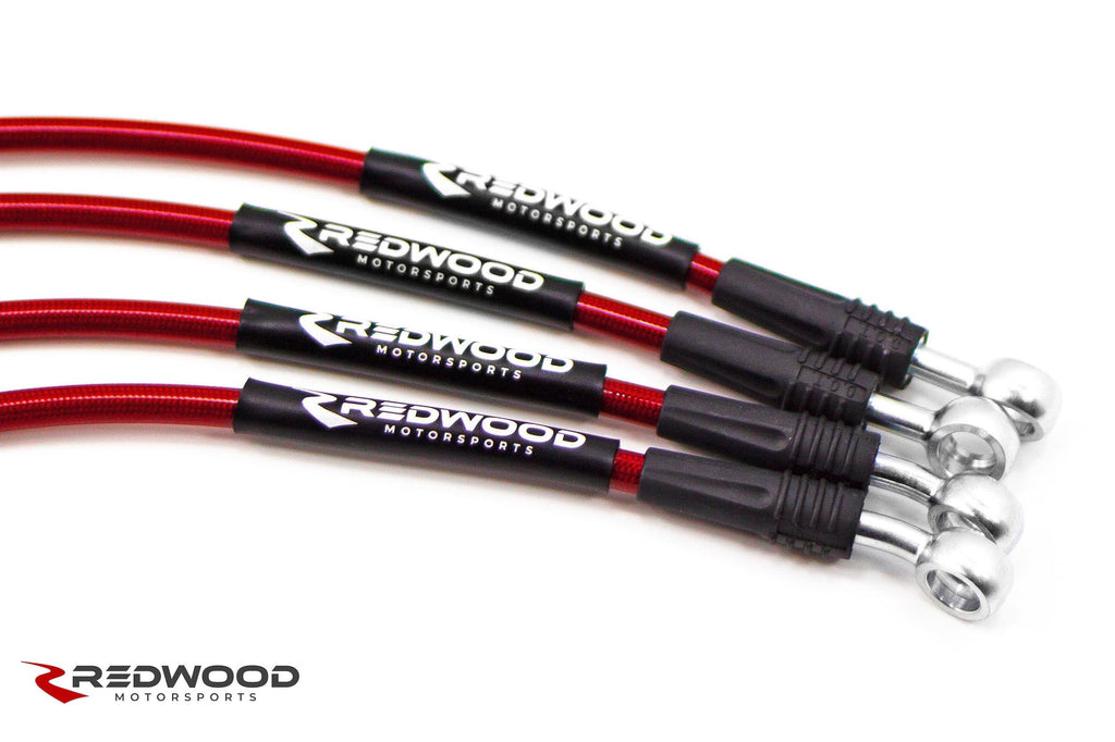 Redwood Motorsports - Model 3/Y Stainless Steel Brake Lines