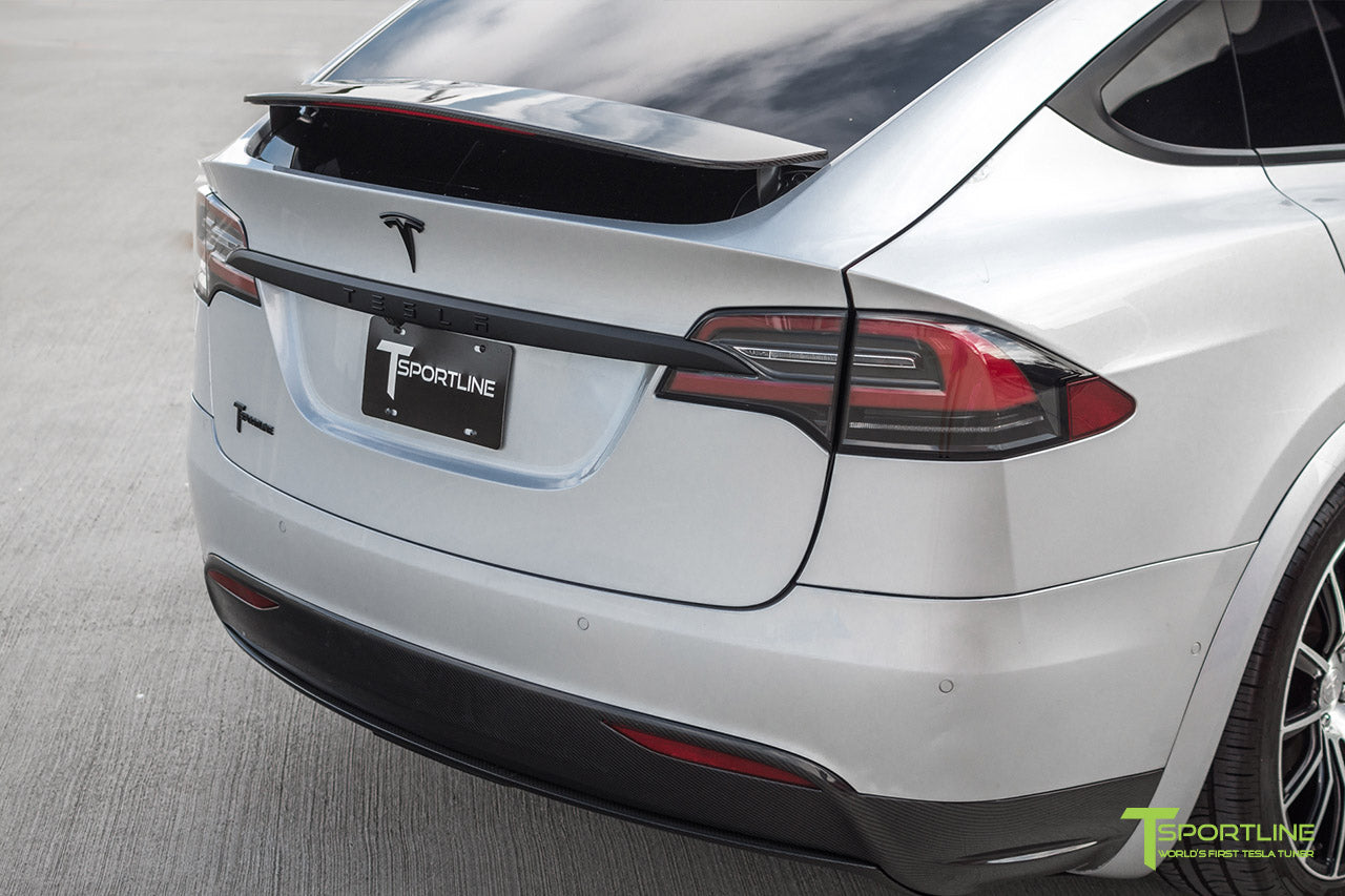 T-sportline - Model X Carbon Fiber Rear Diffuser