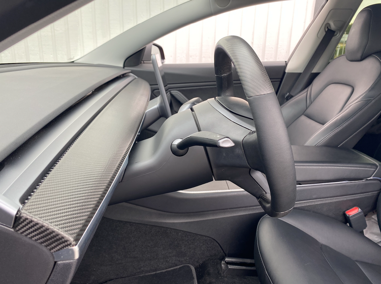 Rat i mat kulfiber Tesla Model 3 & Y