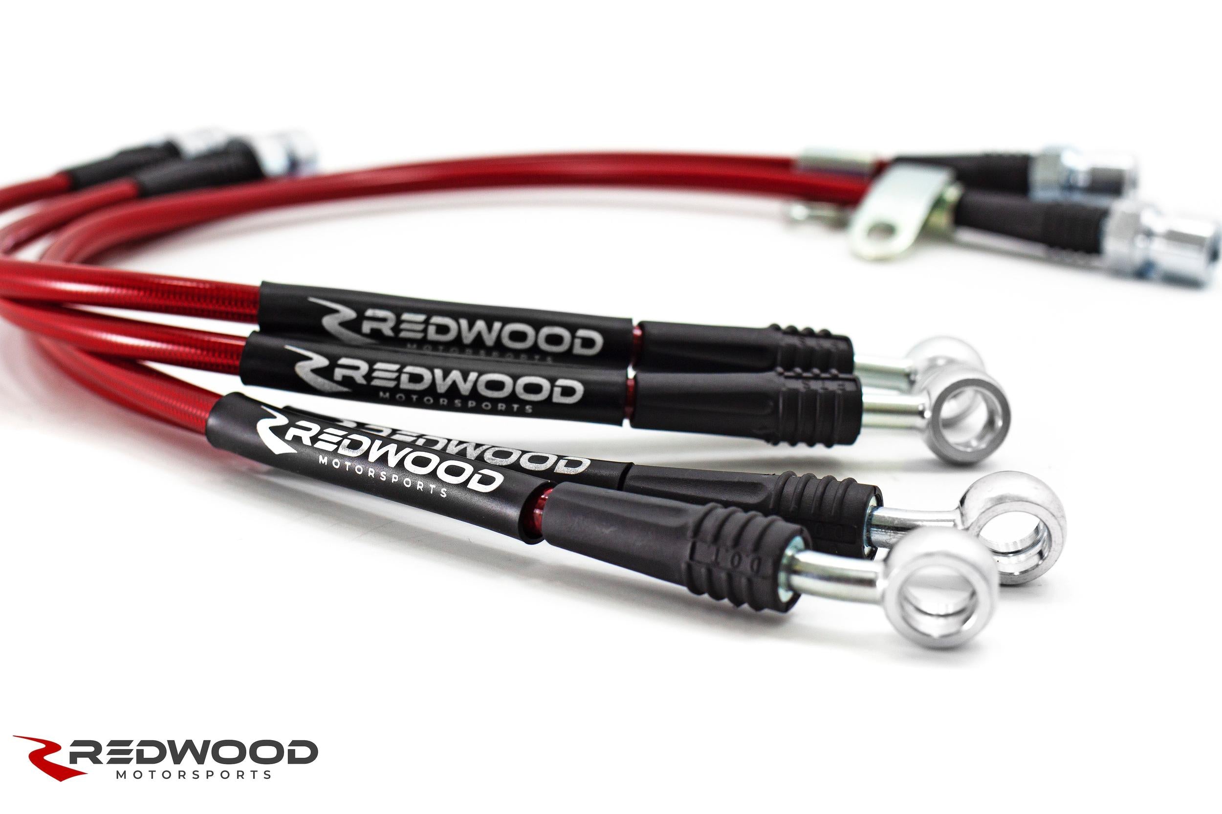 Redwood Motorsports - Model 3/Y Stainless Steel Brake Lines