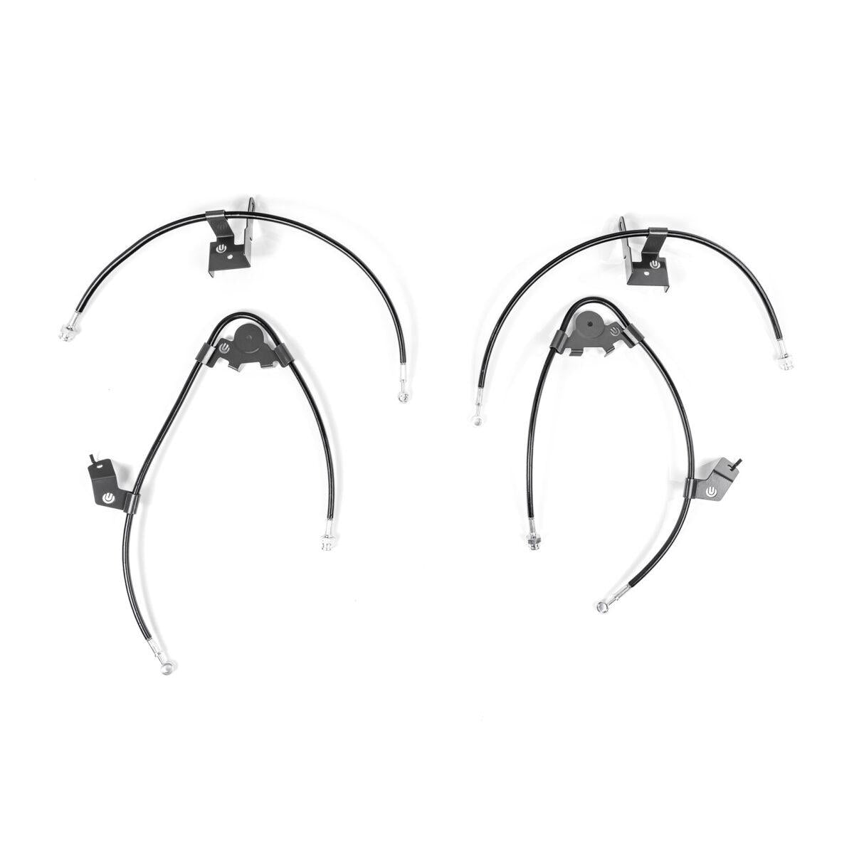 Stainless Steel Sport Brake Line Set Unplugged Performance Tesla Model S/X 2021+