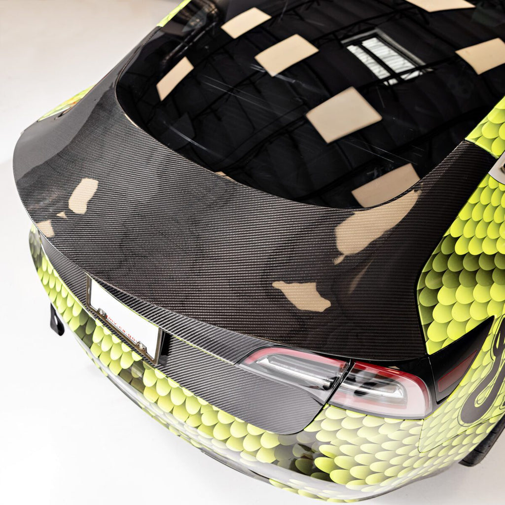 Unplugged Performance - Model 3 Lightweight High Efficiency Carbon Fiber Trunk