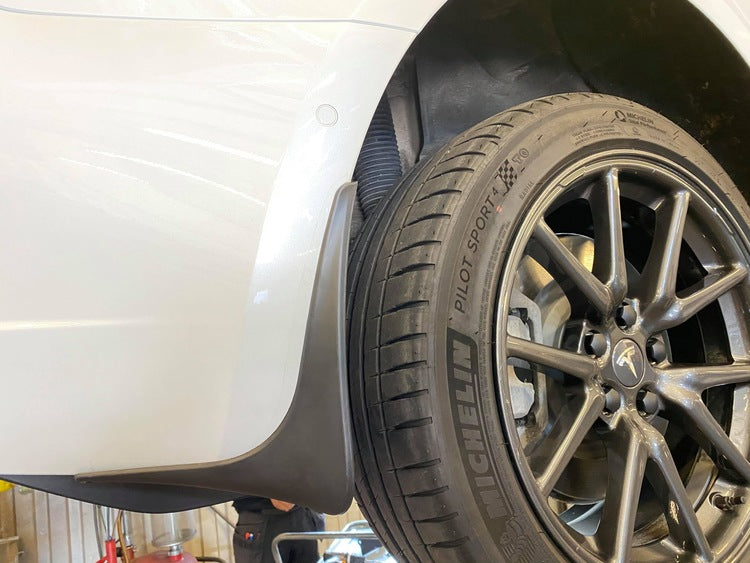 Model 3 Stänkskydd - mattsvart kraftig