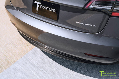 T-sportline - Model 3 Carbon Fiber Rear Diffuser