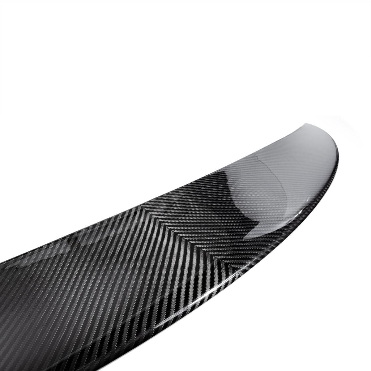 UP x Koenigsegg collaboration - Model S Carbon Fiber Long Tail Trunk Spoiler