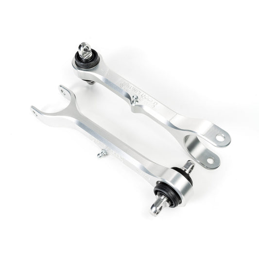 Unplugged Performance - Model S/X Plaid Billet Rear Traction Arm Set (Upper Front Link)