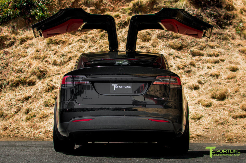 T-sportline - Model X Carbon Fiber Rear Diffuser