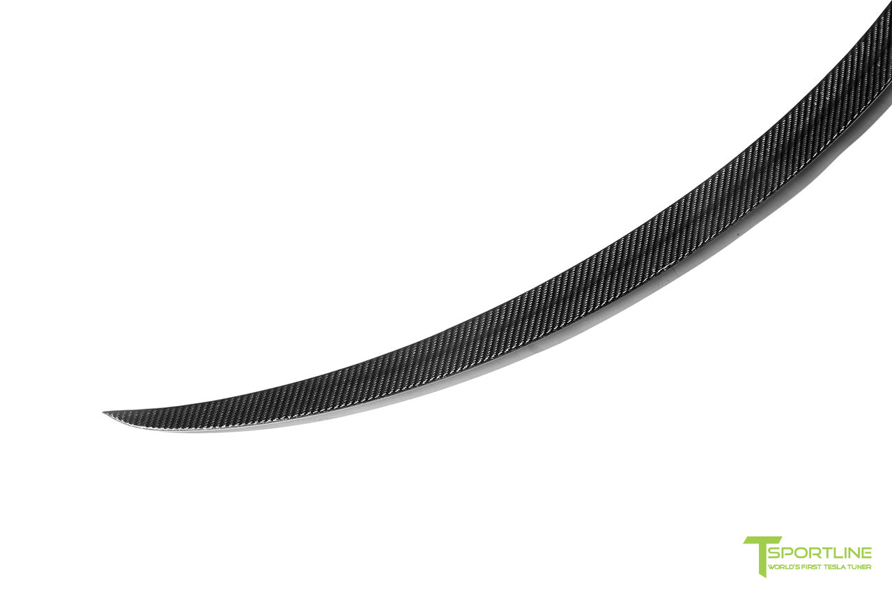 T-sportline - Model 3 Carbon Fiber Executive Trunk Spoiler