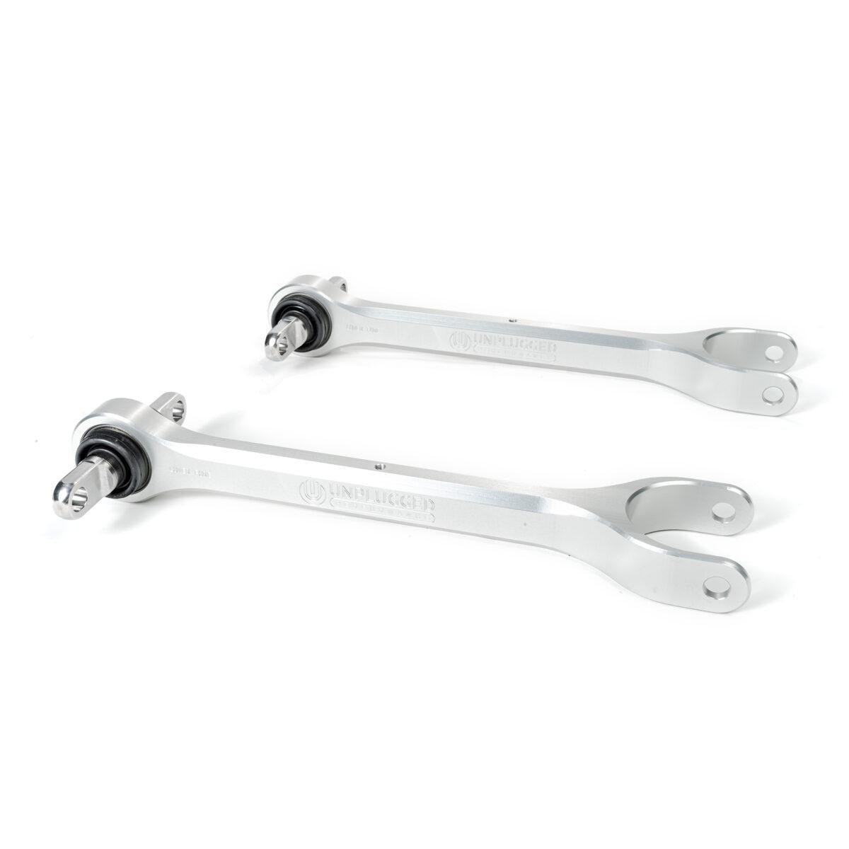 Billet Rear Lower Arm Set (Lower Fore Link) Unplugged Performance Tesla Model S & X Plaid