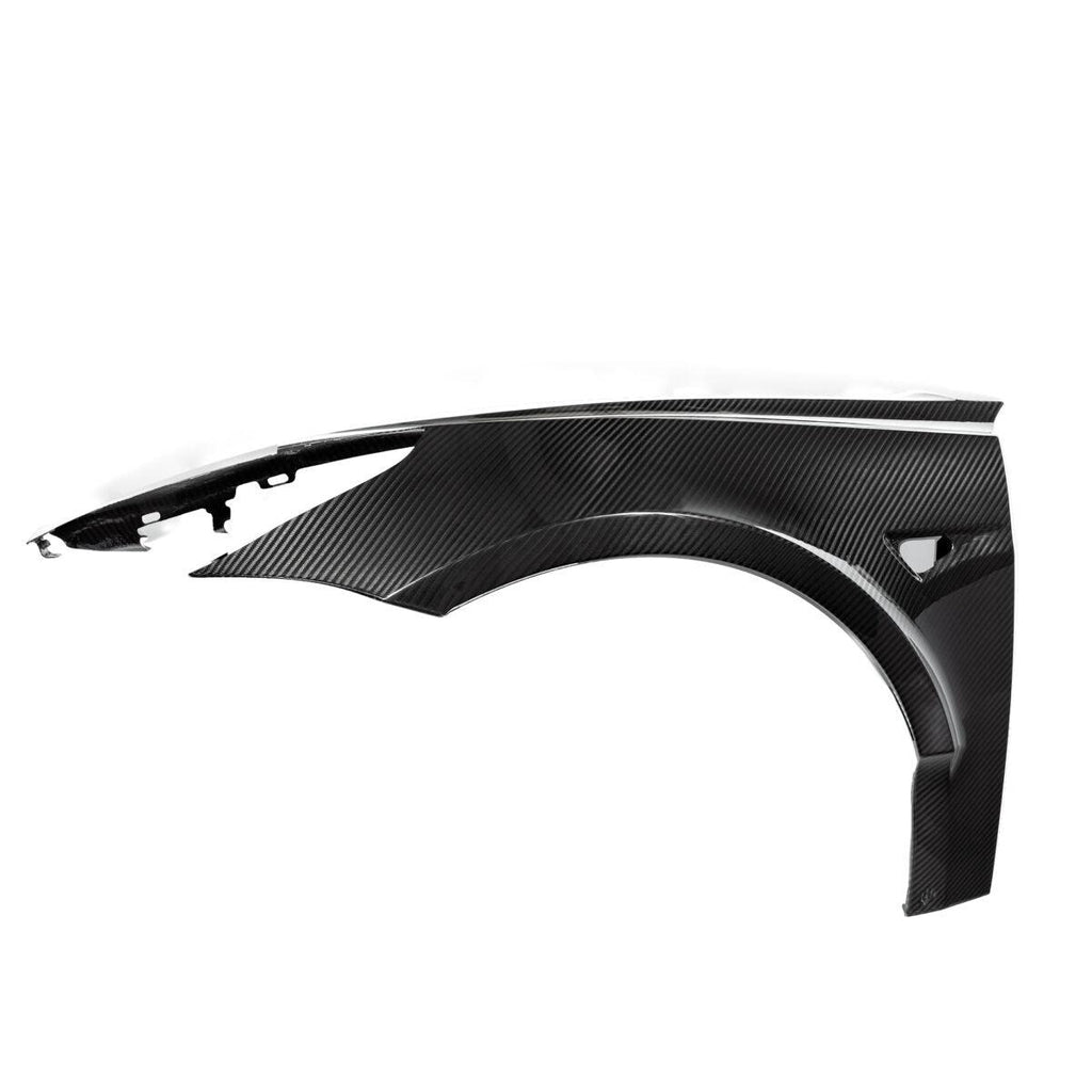 Carbon Fiber Ascension-R Front Wide Fender set Unplugged Performance Model 3