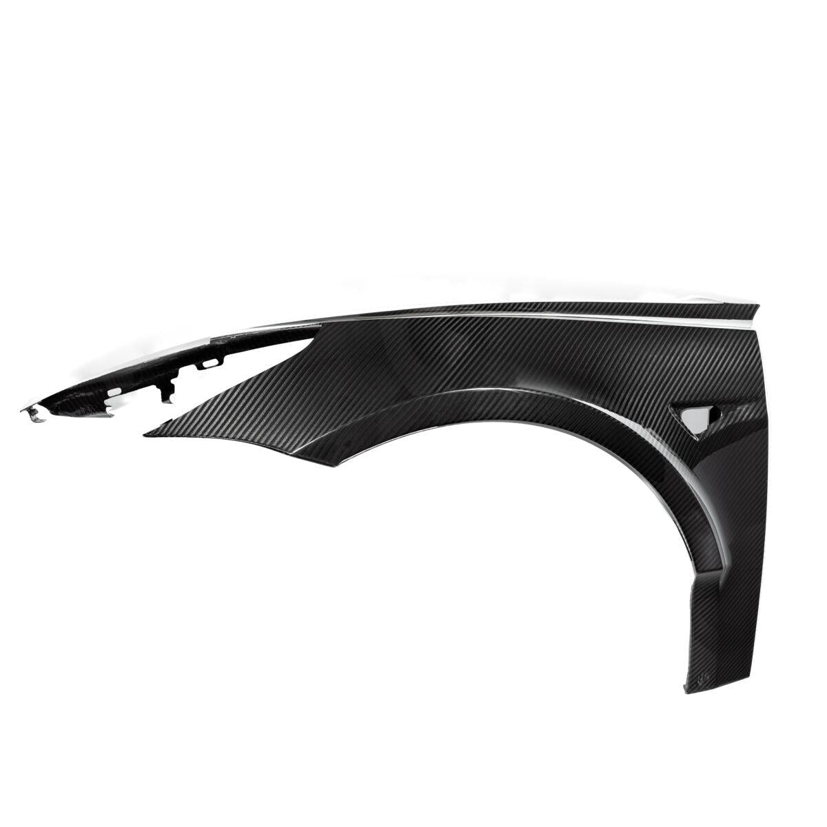 Carbon Fiber Ascension-R Front Wide Fender set Unplugged Performance Model 3