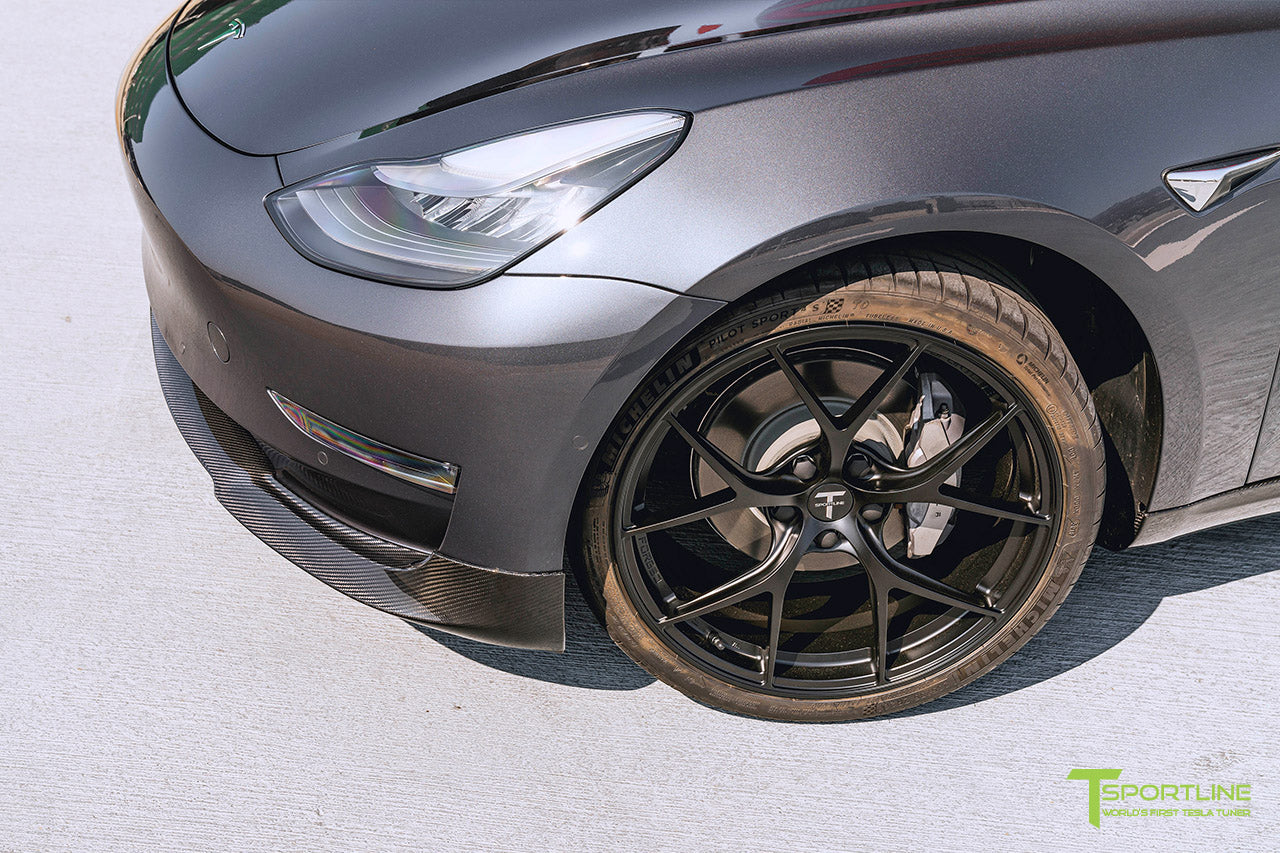 T-sportline - Model 3 Carbon Fiber Front Apron