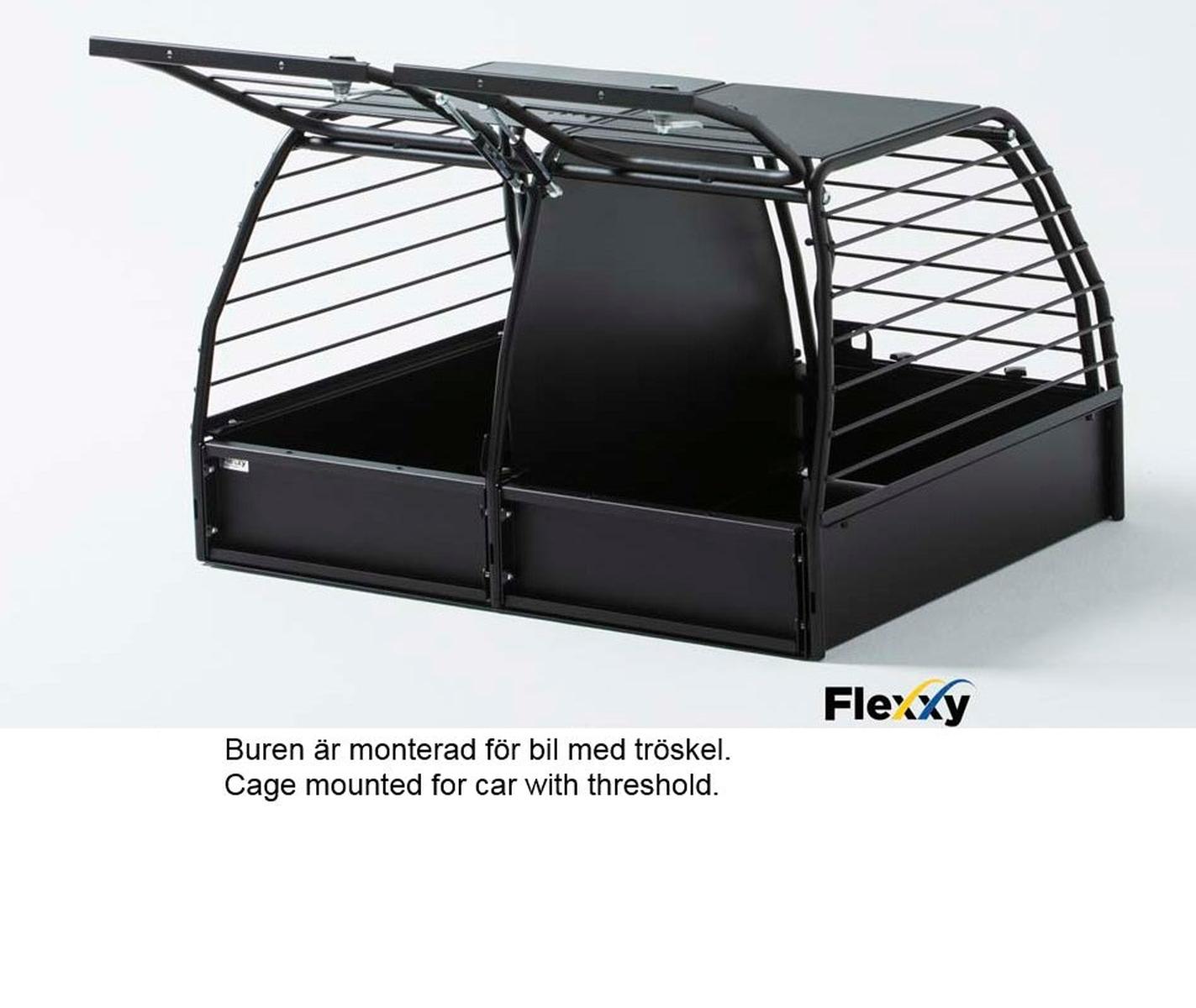 Hundbur Flexxy dubbel S
