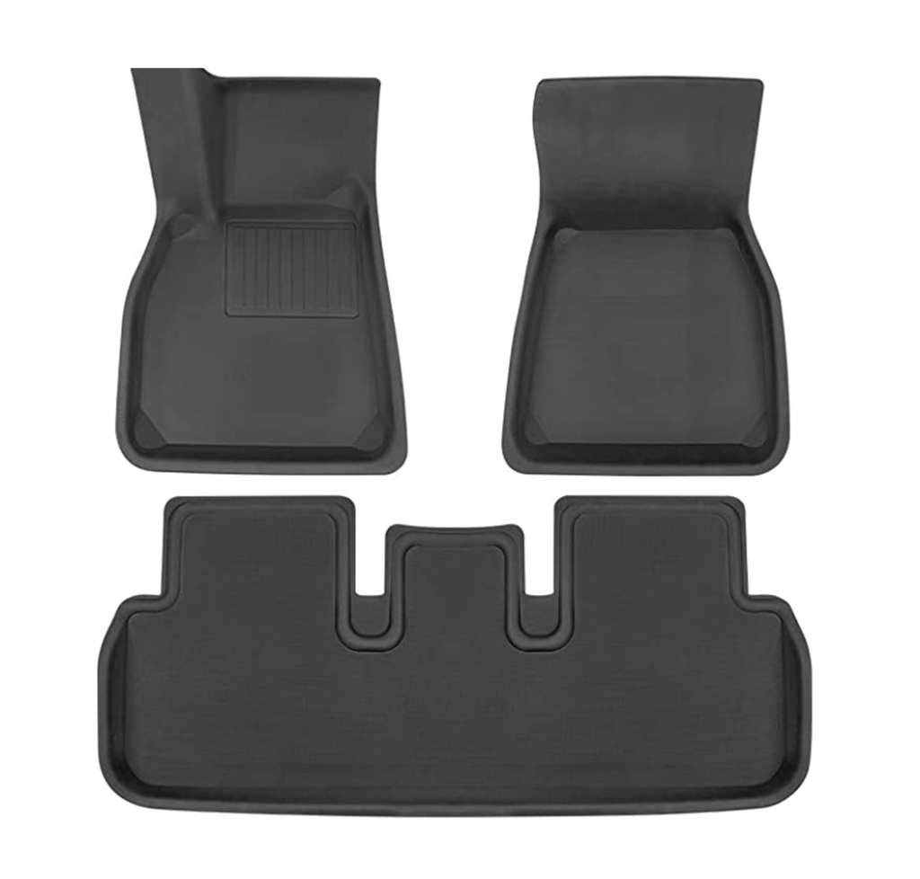 Gummimåtter stor pakke XPE Tesla Model S 2021+