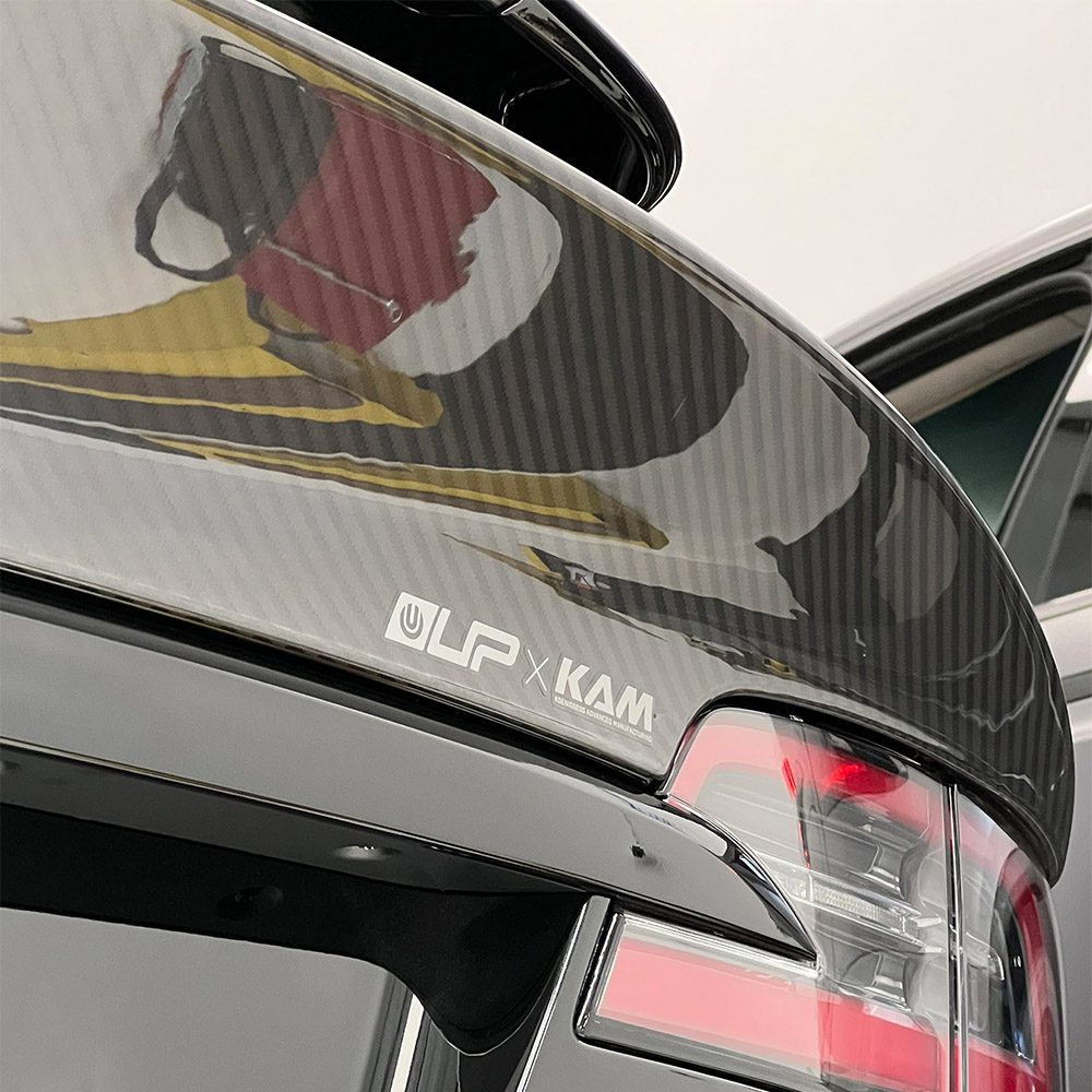 UP x Koenigsegg - Model X Carbon Fiber Long Tail Decklid Spoiler