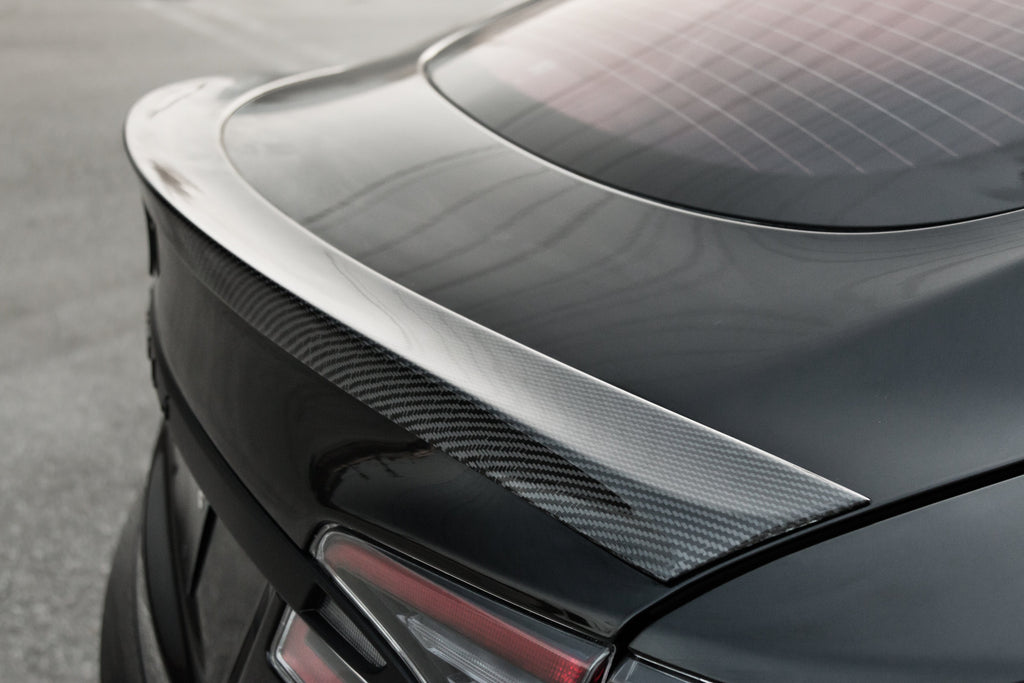 T-sportline - Model S Carbon Fiber Sport Trunk Decklid Spoiler