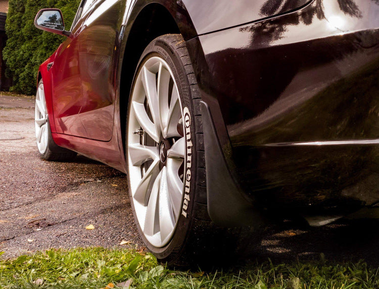 Stænklapper Mat Sort Tesla Model 3