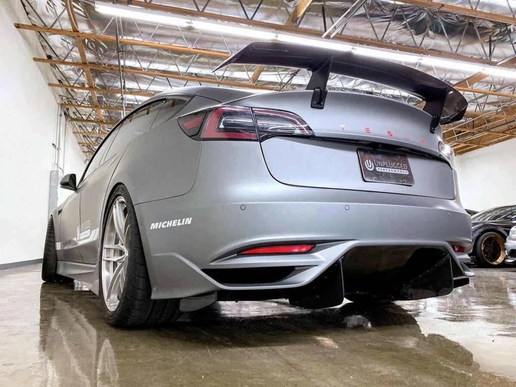 Ascension Rear Bumper and Diffuser System Unplugged Performance Model 3