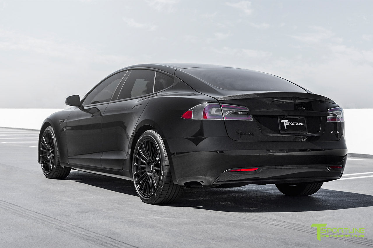 T-sportline - Model S Carbon Fiber Rear Diffuser