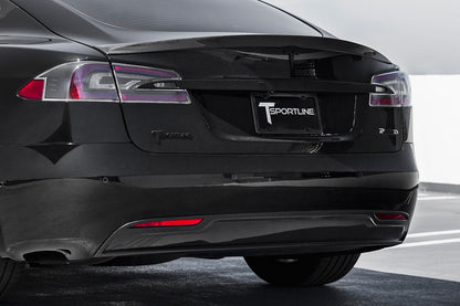 T-sportline - Model S bagdiffusor i kulfiber
